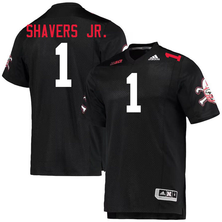 #1 Vincent Shavers Jr. Nebraska Jersey,Nebraska Cornhuskers Football Uniforms,Jersey-Black #1 Vincent Shavers Jr. Nebraska Jersey,Nebraska Cornhuskers Football Uniforms,Jersey-Black